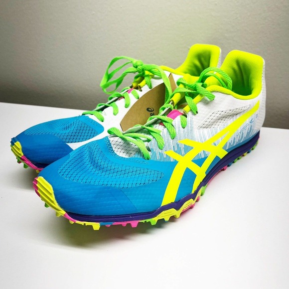 Asics Other - NEW ASICS Mens Hyper XC 2 1093A173 Multicolor Running Spikes Shoes Size 10.5